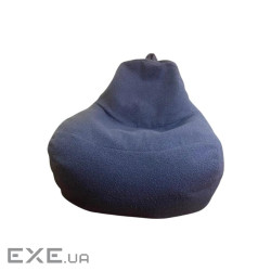 Крісло-мішок Примтекс плюс SIMBA M LUX AL-97/OX-312, тканина Alpaca, Grey/Grey (SIMBA M LUX AL-97/OX