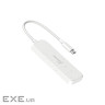 Концентратор J5create USB-C to 4xUSB-A 3.2 10Gbps white (JCH341EW-N)
