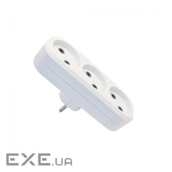 Сетевой фильтр ELM SO-30 на 3 розетки 10A Белый (41-0014)