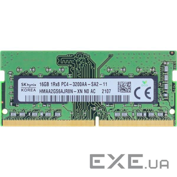 Модуль пам'яті HYNIX SO-DIMM DDR4 3200MHz 16GB (HMAA2GS6AJR8N-XN)