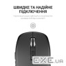 Мишка OfficePro M267B Silent Click Wireless Black