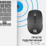 Мишка OfficePro M267B Silent Click Wireless Black