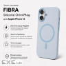 Чохол до мобільного телефона BeCover FIBRA Silicone OmniMag Apple iPhone 16 Light Blue (716228)