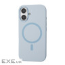 Чохол до мобільного телефона BeCover FIBRA Silicone OmniMag Apple iPhone 16 Light Blue (716228)