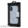 Чохол до мобільного телефона BeCover FIBRA Silicone OmniMag Apple iPhone 16 Light Blue (716228)