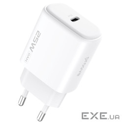 СЗУ Proove Silicone Power 2 25W (Type-C) white (WCSP25010002)