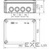 Розподільча коробка OBO OBO Т160 IP66 (110533)