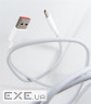 Дата кабель USB 2.0 AM to USB-C 1.0m 6A white Dengos (PLS-TC-6A-WHITE)