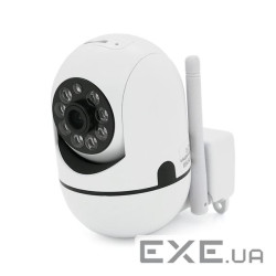 2Мп Wi-Fi відеокамера вулична з SD / картою YOSO YO-IPC47D2MP20 PTZ 2.8mm IP44 V380 (YT32420) YOSO YO-IPC47D2MP20 PTZ 2.