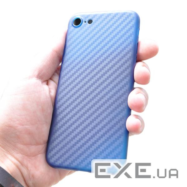 Ультратонка пластикова накладка Carbon iPhone 7 / 8 (12579)
