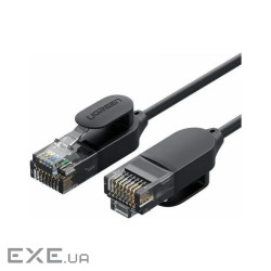 Патч-корд 3м, UTP cat 6 RJ-45 COPPER black Ugreen (U_70653)