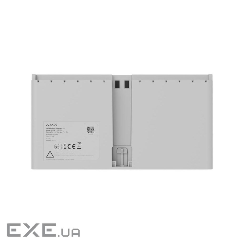 Аккумулятор Ajax EN54 Internal Battery (72h) white для Fire Hub и Fire Rex