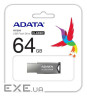Накопичувач ADATA 64GB USB 2.0 UV250 Metal Black (AUV250-64G-RBK)