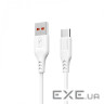Кабель SkyDolphin S61TB USB - USB Type-C (M/M), 2 м , White (SDUSB-000447)