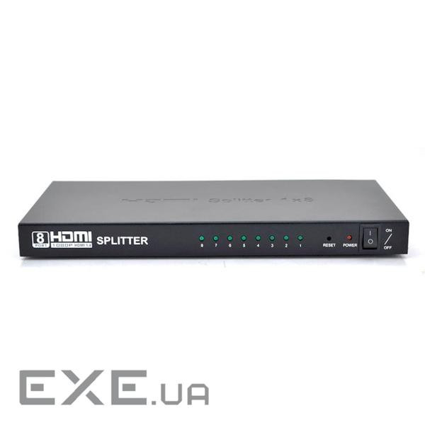 HDMI спліттер 1→8 VOLTRONIC YT-S-HDMI1=>8