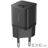 Зарядний пристрій Baseus 1xUSB-C 30W + 1xUSB black (P10111404113-00) (P10162504113-00)