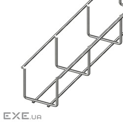 Лоток сітчастий WBB 50х50мм, дріт D4 мм, нержавіюча сталь 2,5м (CMS-WBB4-5050SL) (CMS-WBB4-5050SL)