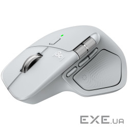 LOGITECH MX Master 4 for Mac Performance Wireless Mouse - WHITE SILVER - BT - EMEA28i-9 (910-007576)