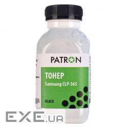 Тонер SAMSUNG CLP-365 BLACK 70г Patron (PN-SCLP365-B-070) (T-PN-SCLP365-B-070)