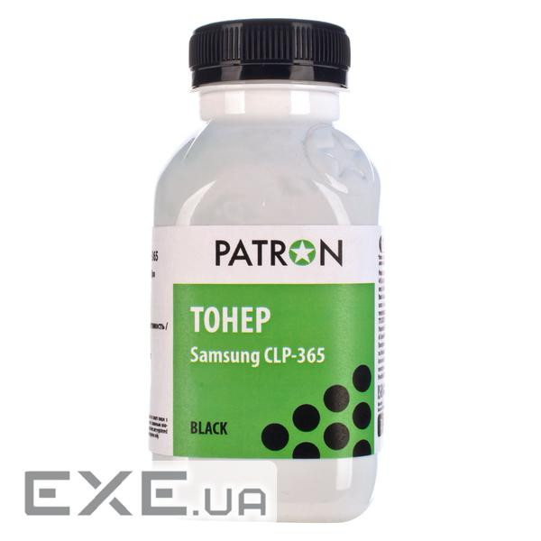 Тонер SAMSUNG CLP-365 BLACK 70г Patron (PN-SCLP365-B-070) (T-PN-SCLP365-B-070)