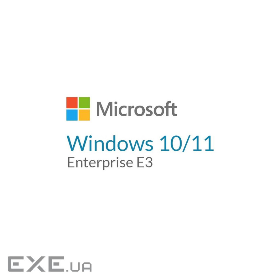 Операційна система Microsoft Windows 10/11 Enterprise E3 P1Y Annual License (CFQ7TTC0LGTX_0004_P1Y_A