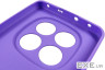 Чохол до мобільного телефона Dengos Carbon POCO X7 5G (Purple) (DG-TPU-CRBN-230)