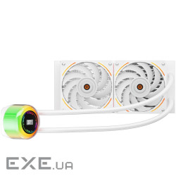 Система водяного охлаждения 1stPlayer CC-240 White, Intel: 2011/1851/1700/1366/1200/1150 (CC-240-WH)