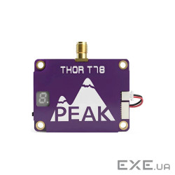 Відеопередавач (VTX) Peakfpv THOR T78 3W 7.2-8G
