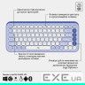 LOGITECH POP ICON COMBO - LILAC - US INT"L - BT - N/A - INTNL-973 (920-013078)