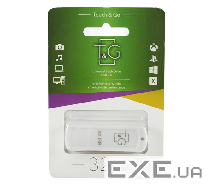 Флеш-накопичувач USB 32GB T&G 011 Classic Series White (TG011-32GBWH)