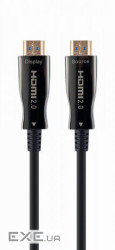 Кабель Cablexpert CCBP-HDMI-AOC-20M-02, HDMI V.2.0, вилка/вилка, з позолоченими контактами, 20 м