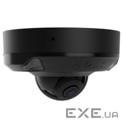 8 Mp IP охоронна відеокамера з гібридним підсвічуванням Ajax DomeCam Min (DomeCamMiniHL(8Mp / 4mm)B)