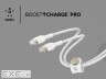 Дата кабель USB-C to USB-C 1.0m BRAIDED SILICONE white Belkin (CAB011BT1MWH)