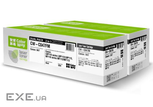 Картридж ColorWay для CANON 047, DUAL PACK (CW-C047FM)