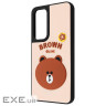 Чехол WAVE Doodle Case Samsung Galaxy A36/A56 bear (63501 bear)