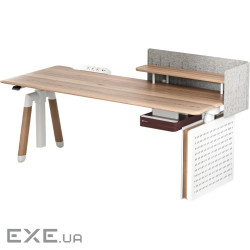 Компютерний стіл з електрорегулюванням висоти Sihoo D07 1.8m Maple/Whit (D07A-102/D07J-102-AB/D07-P)