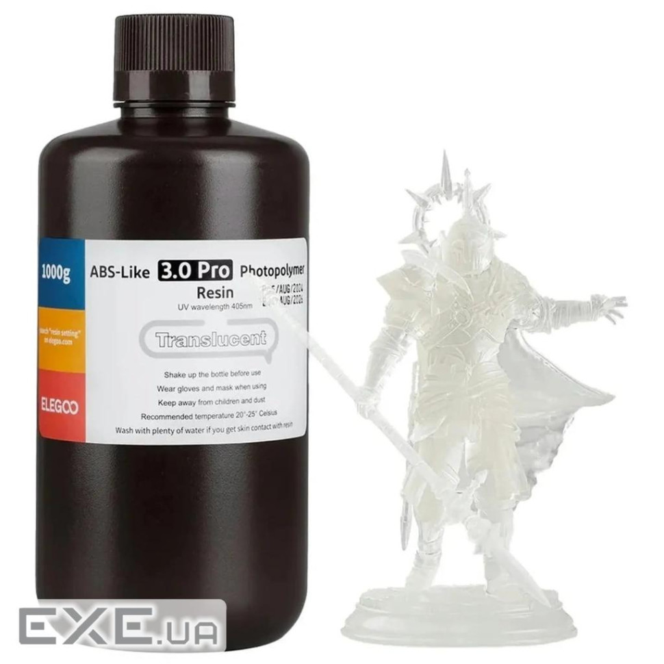 Фотополімерна смола ELEGOO Resin, ABS-like 3.0 pro 1кг, beige (50.103.0248)