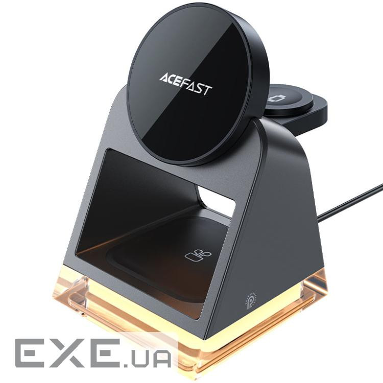 Зарядний пристрій Acefast Wireless QI 3in1 15W E17 (6974316282815)