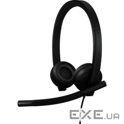 Навушники Logitech H570e Corded for Business Stereo Teams USB-A Black (981-001430)