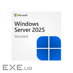 ПО для сервера Microsoft Windows Server 2025 Standard - 8 Core License Pac (DG7GMGF0PWHC_0005_P3Y_T