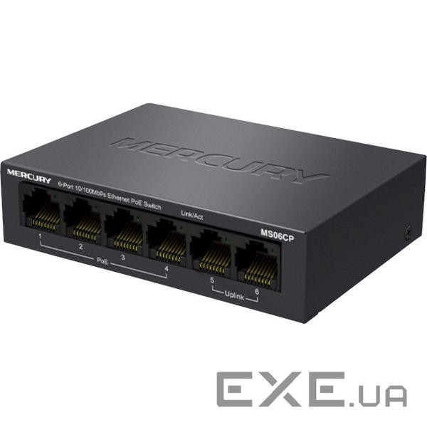 Комутатор мережевий Mercury MS05CP