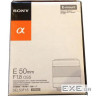 Об"єктив Sony 50mm f/1.8 Black for NEX (SEL50F18B.AE)