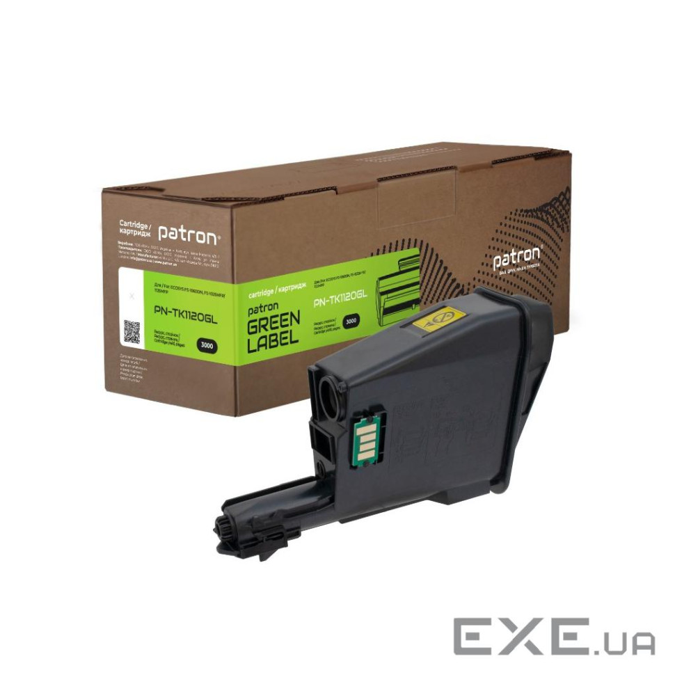 Тонер-картридж Patron Kyocera Mita TK-1120 Green Label (PN-TK1120GL)
