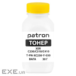 Тонер XER C230/C310/C410, 30 г, Yellow Patron (PN-XC230-Y-030)