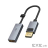 Кабель-перехідник CableTime DisplayPort (M) - HDMI (M), 4K/60Hz, 0.2 м (CP20A) (CA915354)
