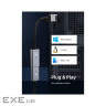 Кабель-перехідник CableTime DisplayPort (M) - HDMI (M), 4K/60Hz, 0.2 м (CP20A) (CA915354)