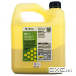 Тонер HP CLJ 1500/3000/4600/CP1215 HCS-A 1кг YELLOW Patron (PN-HCS-A-Y-1)