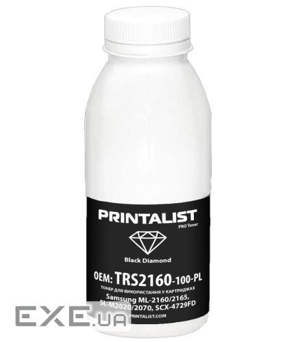 Тонер Samsung ML-2160 100г Black Printalist (TRS2160-100-PL)