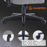 Крісло ігрове GamePro FGC750DG Size L Fabric Dark Gray