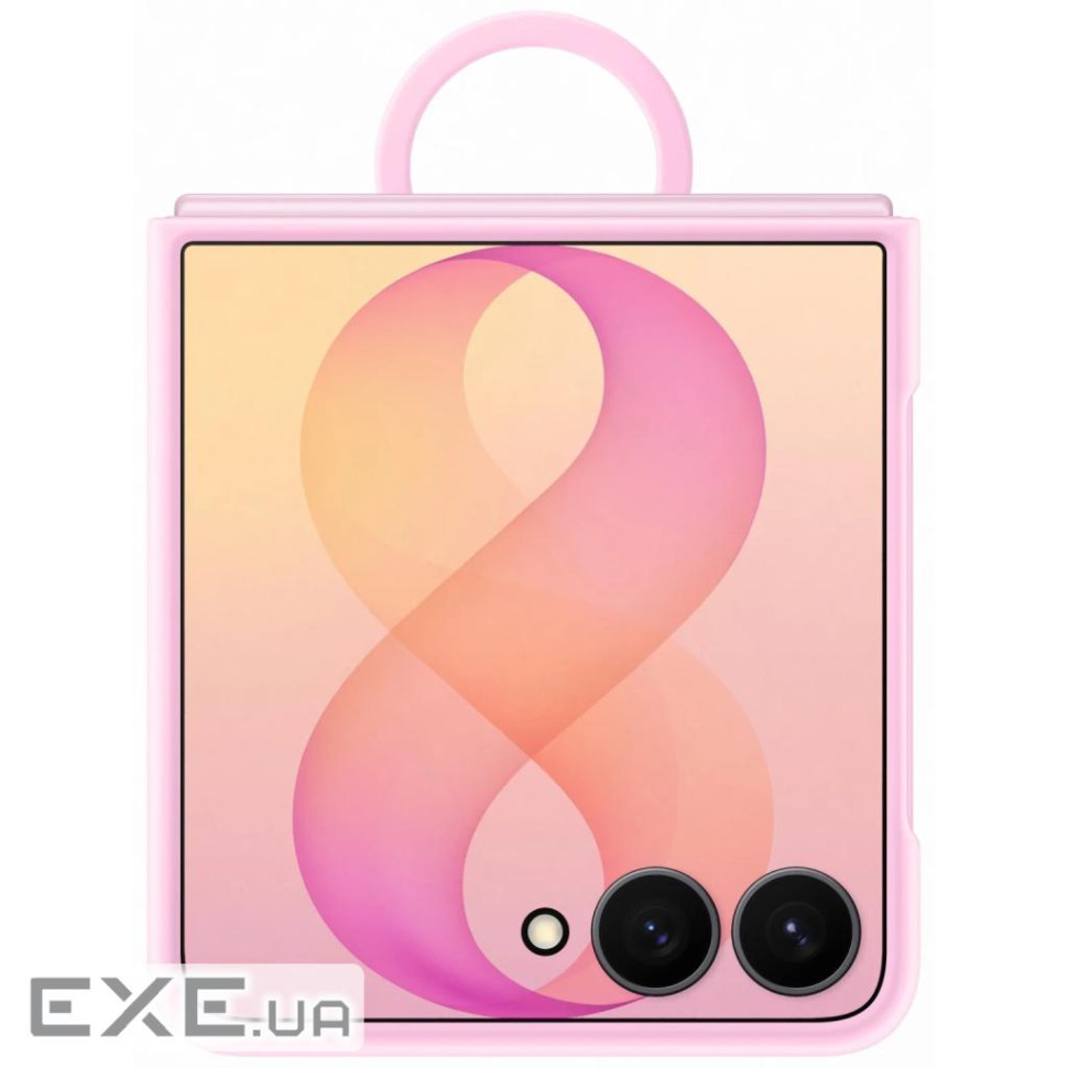 Чохол для смартф. SAMSUNG для Flip 8 Silicone Ring Magnet Case EF-EF776CVEGUA / Фіолетовий